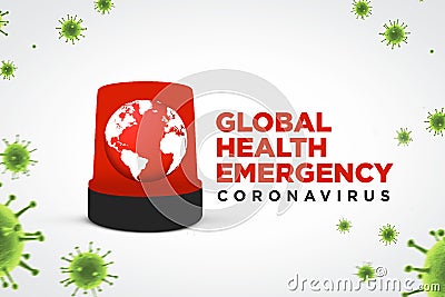 Coronavirus Emergency concept. Stock Photo