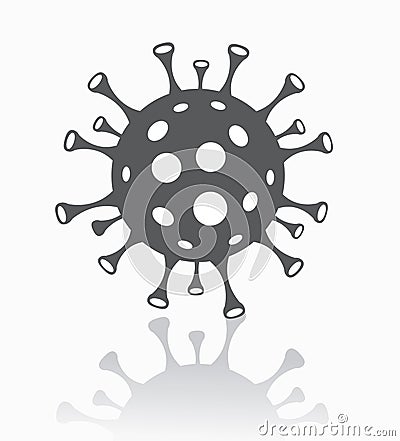 Coronavirus icon Vector Illustration