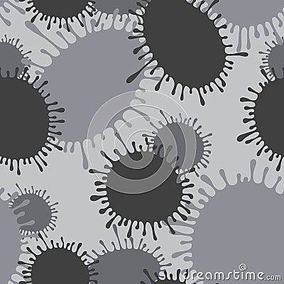 Coronavirus seamless pattern. Vector illustration for poster, banner, flyer background Cartoon Illustration