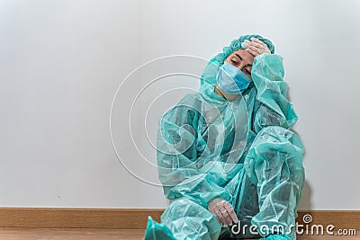 Coronavirus. Thank you doctors and nurses working in the hospitals and fighting the coronavirus. Doctors are heroes. Doctors in th Stock Photo