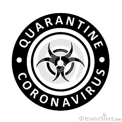 Coronavirus virus Covid-19 Cell Icon 2019-nCoV Novel China Coronavirus Virus. Quarantine No Infection and Stop Coronavirus Concept Stock Photo