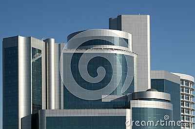 Corporate building Stock Photo