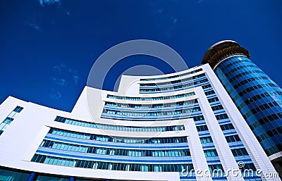 Corporate building Stock Photo