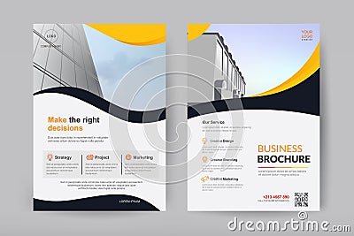 Corporate Business Cover Design Template. Can use to Brochure, Flyer, Leaflets, Pamphlet, Annual Report, Presentation, Company Vector Illustration