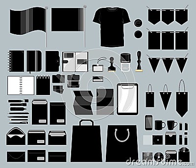 Corporate design set. Vector Illustration