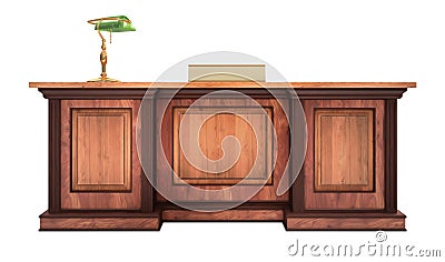 Corporate Desk Stock Photo