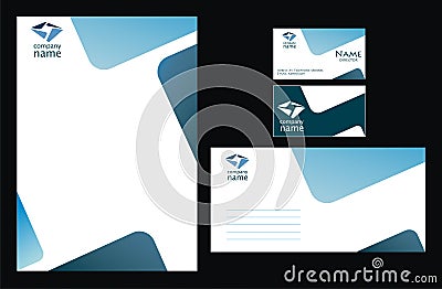 Corporate Identity Vector Illustration