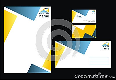 Corporate Identity Vector Illustration