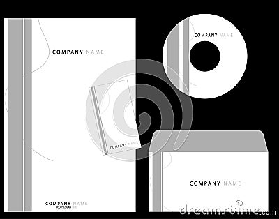 Corporate Identity Vector Illustration