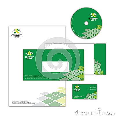 Corporate Identity Design 003 Vector Illustration