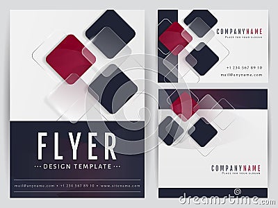 Corporate identity templates. Vector set. Vector Illustration