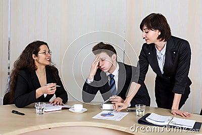 Corporate life Stock Photo