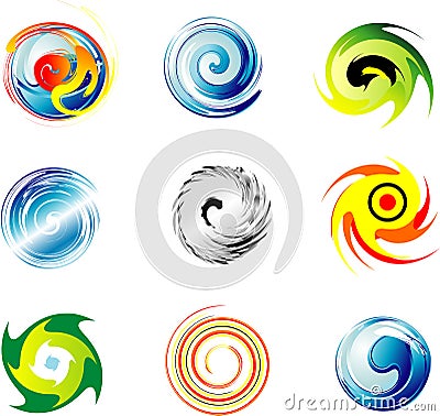 Corporate Logo design elements Vector Illustration