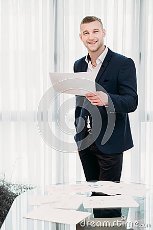 Manager company ceo profession job succesful man Stock Photo