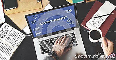 Corporate Plan Business Advertisement Concept Stock Photo