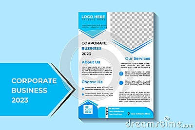 Corporate Professional Flyer Design Flyer Template Stock Photo