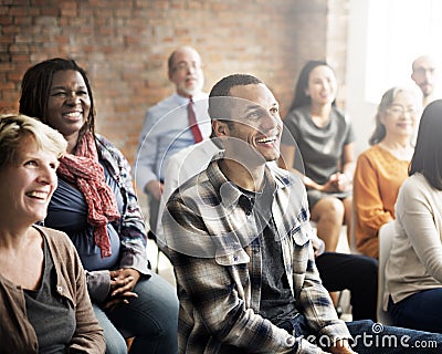 Corporate Seminar Conference Team Collaboration Concept Stock Photo