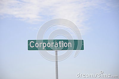 Corporation for Profit Stock Photo