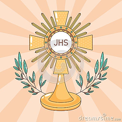 Corpus christi design Vector Illustration