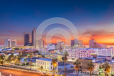 Corpus Christi, Texas, USA Skyline Stock Photo