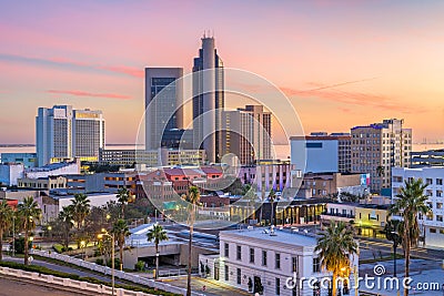 Corpus Christi, Texas, USA Skyline Stock Photo