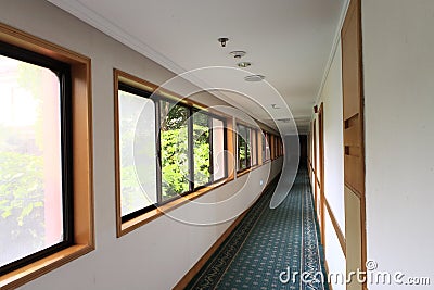 Corridor Stock Photo