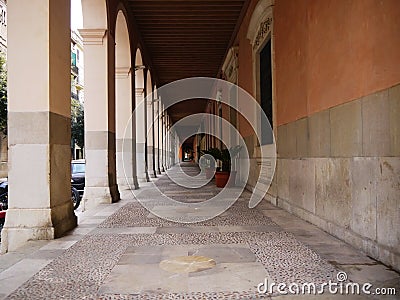 Corridor or hallway in the house Stock Photo