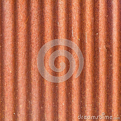 Corrosion of zinc metal roof Stock Photo