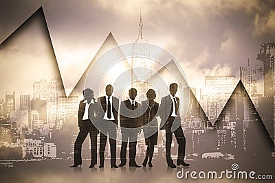 Corrupt banking managers Stock Photo