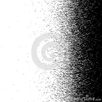 Corrupted code. Glitch background. Computer Virus. Gradient design background. Particle virus. Vector Illustration Stock Photo