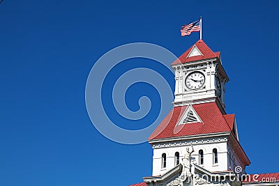 Corvallis Courthouse Stock Photo