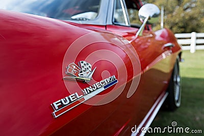 1963 Corvette Stingray Editorial Stock Photo