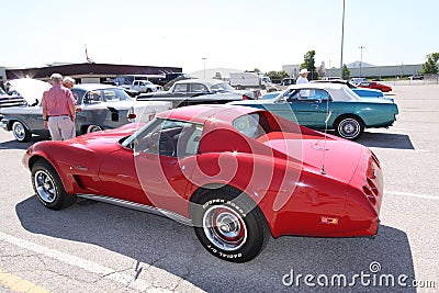 Corvette Stingray coupe Editorial Stock Photo