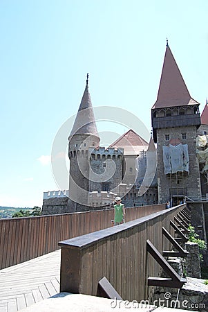 Corvin Castle Editorial Stock Photo