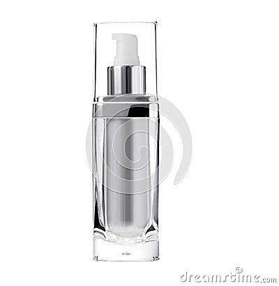 Cosmetic bottle Stock Photo