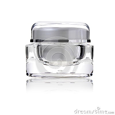 Cosmetic bottle Stock Photo