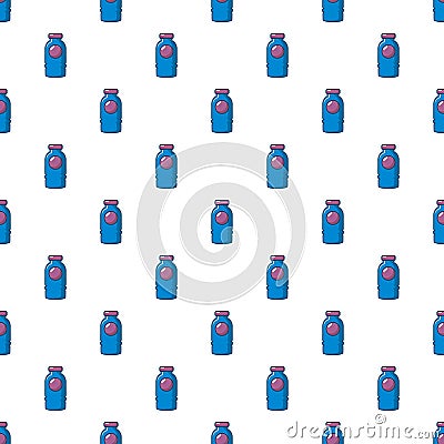 Cosmetic bottle pattern seamless Vector Illustration