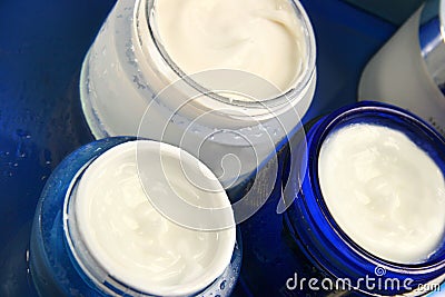 Cosmetic cream Stock Photo