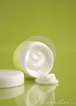 Cosmetic cream Stock Photo