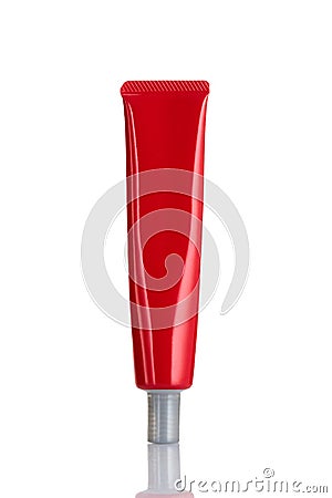 Cosmetic mock up tube Stock Photo