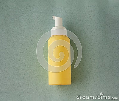 packaging container for skin care, unbranded bottle, Beauty and spa concept Stock Photo