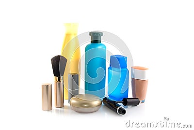 Cosmetic set Stock Photo