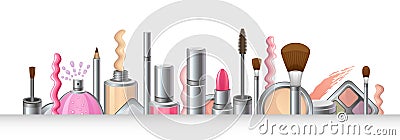 Cosmetics Vector Illustration