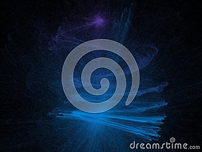 Cosmic abstract background. Colorful smoke, ink water, pattern universe. Abstract color divine blue Stock Photo