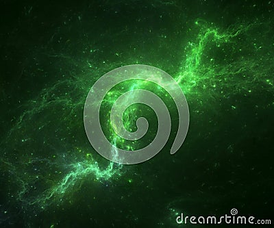 Cosmic abstract structure Stock Photo