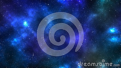 Cosmic Faraway Galaxy Background, stardust and bright shining st Stock Photo