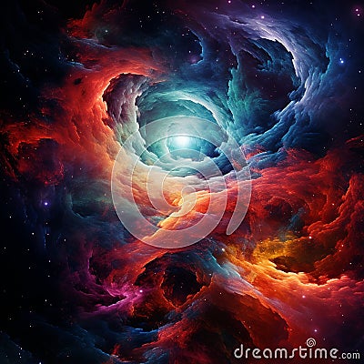 Cosmic Fusion Stock Photo