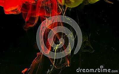 Cosmic magic background. Digital strings matrix. Abstract background Stock Photo