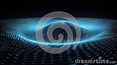 Cosmic Spirals: A Captivating Data Visualization Stock Photo