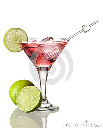 Cosmopolitan cocktail Stock Photo